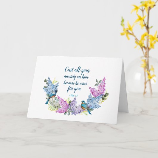 Carte d'écriture sympathy (Fleur jaune)