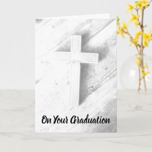 Carte d'écritures de diplômes croisés (Fleur jaune)