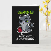 Carte Déçu Mais Pas Surpris (Fleur jaune)