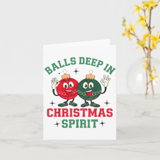 Carte Deep In Christmas Srit (Fleur jaune)