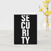 Carte Deep Royal Blue Template Womens Security  (Fleur jaune)