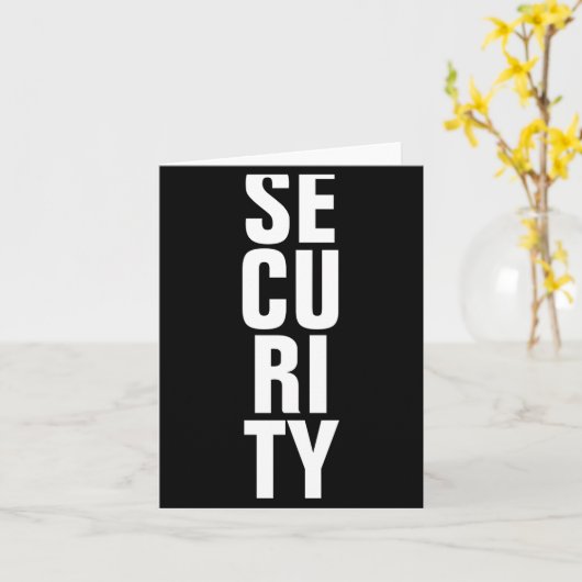 Carte Deep Royal Blue Template Womens Security  (Fleur jaune)