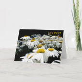 Carte "Deepest Sympathy" (Devant)