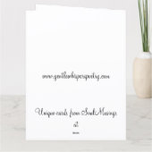 Carte Deer And Christmas Lights Greeting Card (Dos)