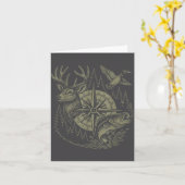 Carte Deer Duck Fishing Hunting Solves Most Of My Proble (Fleur jaune)