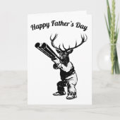 Carte Deer Hunter Fête du Père (Devant)