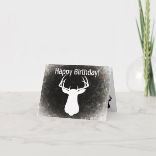 Carte Deer Hunting Birthday Card