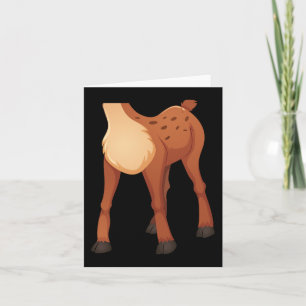 Carte Deer Lazy sans tête do-it-yourself Costume d'Hallo