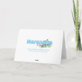 Carte Deer Wreath (Dos)