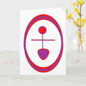 Carte Déesse 0 de salutation (salutation vide) (Fleur jaune)