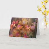 Carte Déesse De Sunrise ArtCard (Fleur jaune)