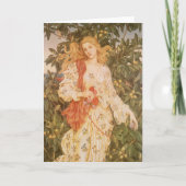 Carte Déesse des fleurs, Flora de Morgan (Devant)