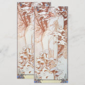 Carte Déesse d'hiver (Devant / Derrière)