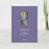 Carte Déesse lapin et lune (Dos)