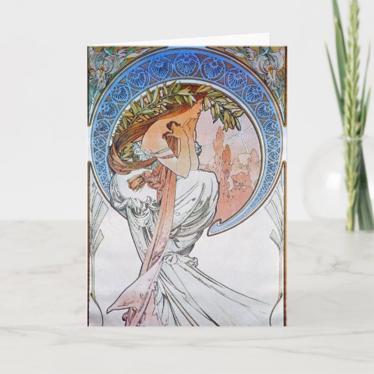 Carte Déesse vintage de la Lune Bleue (Devant)