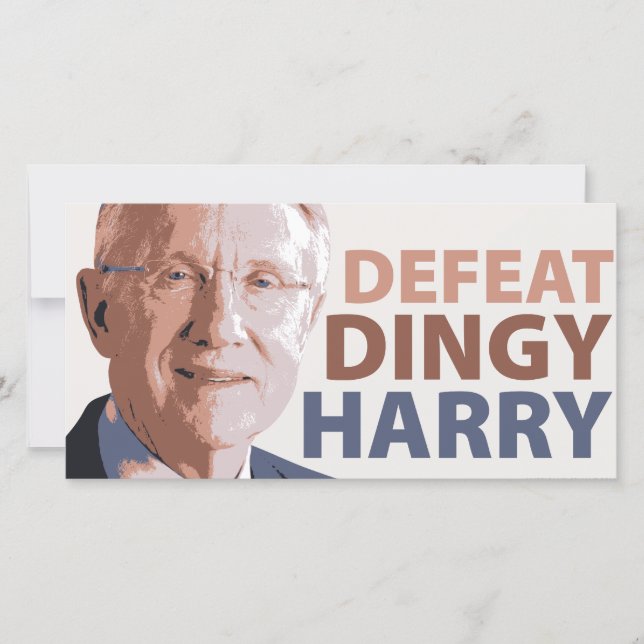 Carte Défaire Dingy Harry Reid (Devant)