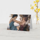 Carte Défendre un coeur contre Eros Bougereau (Fleur jaune)