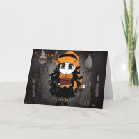 Carte "d'effroi d'anniversaire"