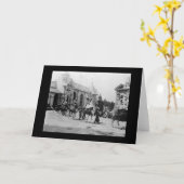 Carte Défilé 1901 de chameau d'expo de Pan Am (Fleur jaune)