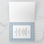 Carte Défilé portugais de cadeaux de coq et de Baubles (Intérieur)