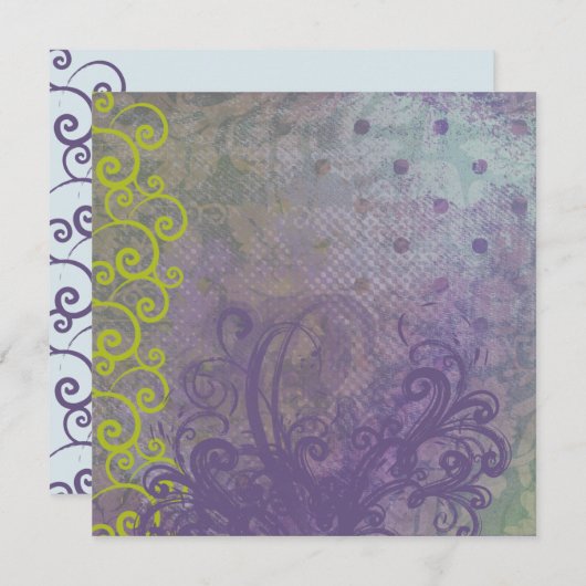 Carte Défilés pourpres (Devant / Derrière)