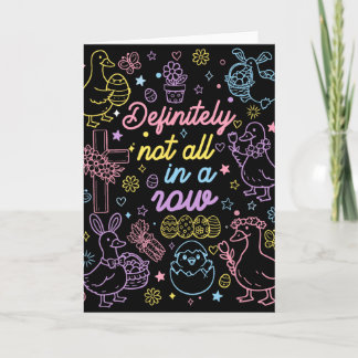 Carte Definitely Not All In A Row Coquette Silly Goose E