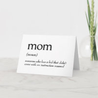 Définition de dictionnaire pour MOM