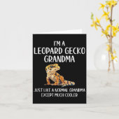 Carte Définition de grand-mère de gecko léopard amateur (Fleur jaune)
