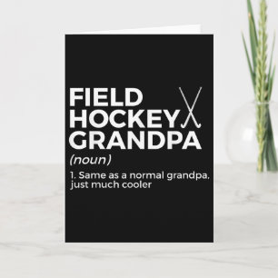 Carte Définition de Grand-père de hockey sur gazon