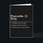 Carte Définition de la femme de Proverbes 31<br><div class="desc">Définition de la femme de Proverbes 31</div>
