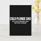 Carte Définition de papa plongée froide Ice Th Fête des (Fleur jaune)