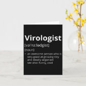 Carte Définition Description Virologue (Fleur jaune)