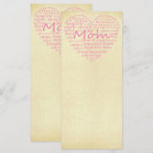 Carte Définition d'un schéma mère-coeur par STaylor (Devant / Derrière)