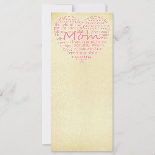 Carte Définition d'un schéma mère-coeur par STaylor (Devant)