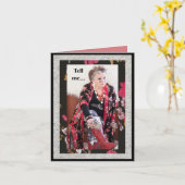 Carte Définition humoristique du "cookie" (Fleur jaune)