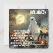 Carte Défunt vers la lune - Où les fantômes gardent des  (Devant)