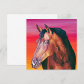 Carte Dégradé de Cheval Bai (Devant / Derrière)