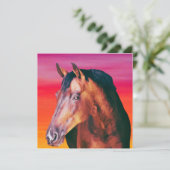 Carte Dégradé de Cheval Bai (Debout devant)
