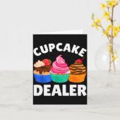 Carte Déguisement de Cupcake Cool pour hommes femmes Cup (Fleur jaune)