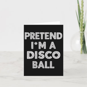 Carte Déguisement de disco Byll Halloween
