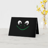 Carte Déguisement Enfant Cute Frog Turtle Face Halloween (Fleur jaune)