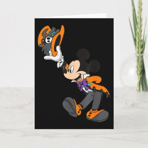 Carte Déguisement Halloween Mickey et ses amis