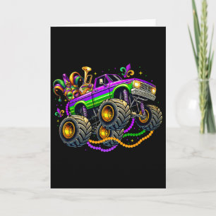 Carte Déguisement Mardi Gras Monster Truck Adolescents G