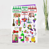 Carte Dégustation de vin (Devant)