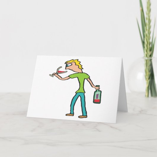 Carte Dégustation De Vins Sommelier (Devant)