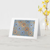 Carte d'Eid Mubarak (Fleur jaune)