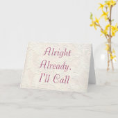 Carte Déjà (Fleur jaune)