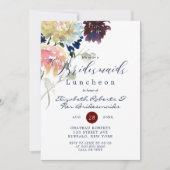 Carte Déjeuner d'affaires des Bridesmaitres Blush Peony  (Devant)