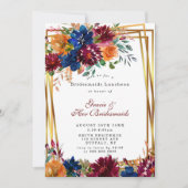 Carte Déjeuner des servantes de la Marine Marsala Orange (Devant)