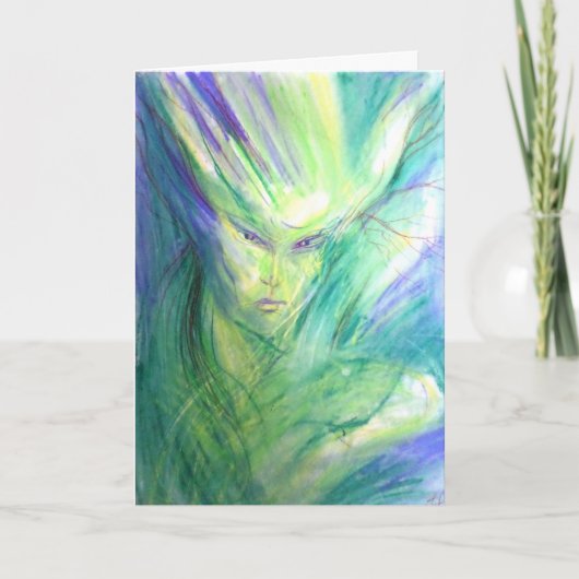 Carte d'elfe Woodland (Devant)